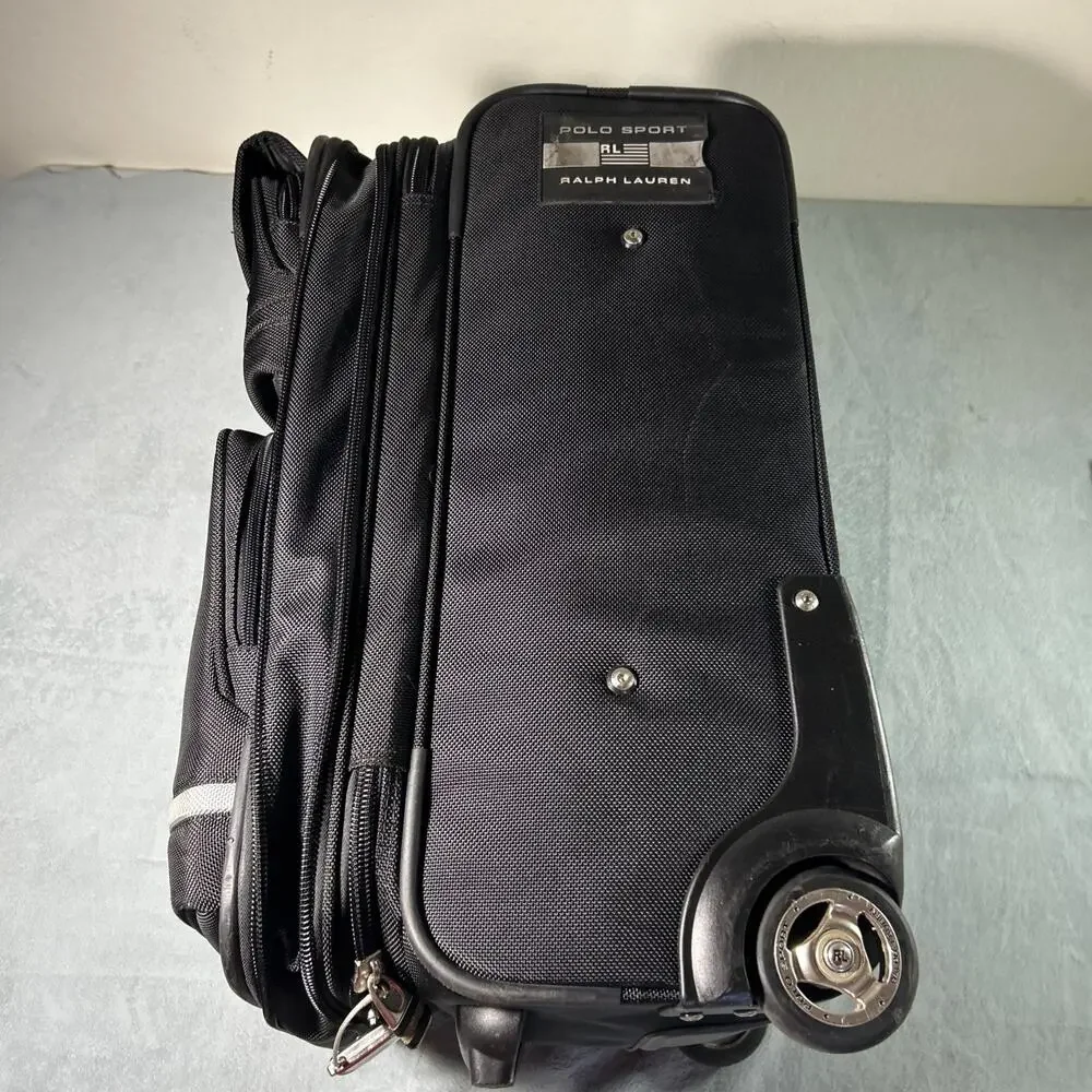 VTG Polo Sport Ralph Lauren 23” Wheeled Suitcase Luggage Rolling MLC Carry On